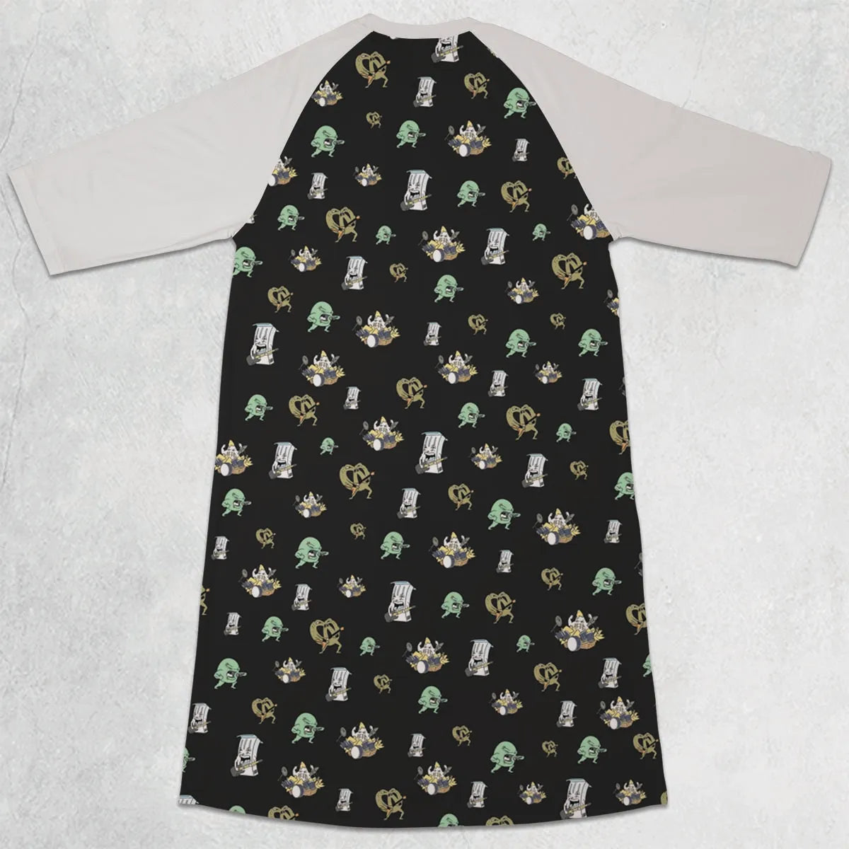 3/4 Sleeve Raglan Dress - CQB1XRL1
