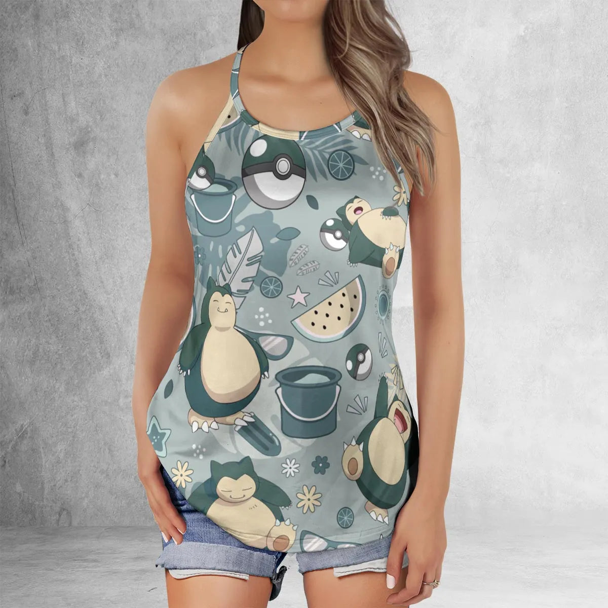 Criss Cross Tank Top - DXREC71W
