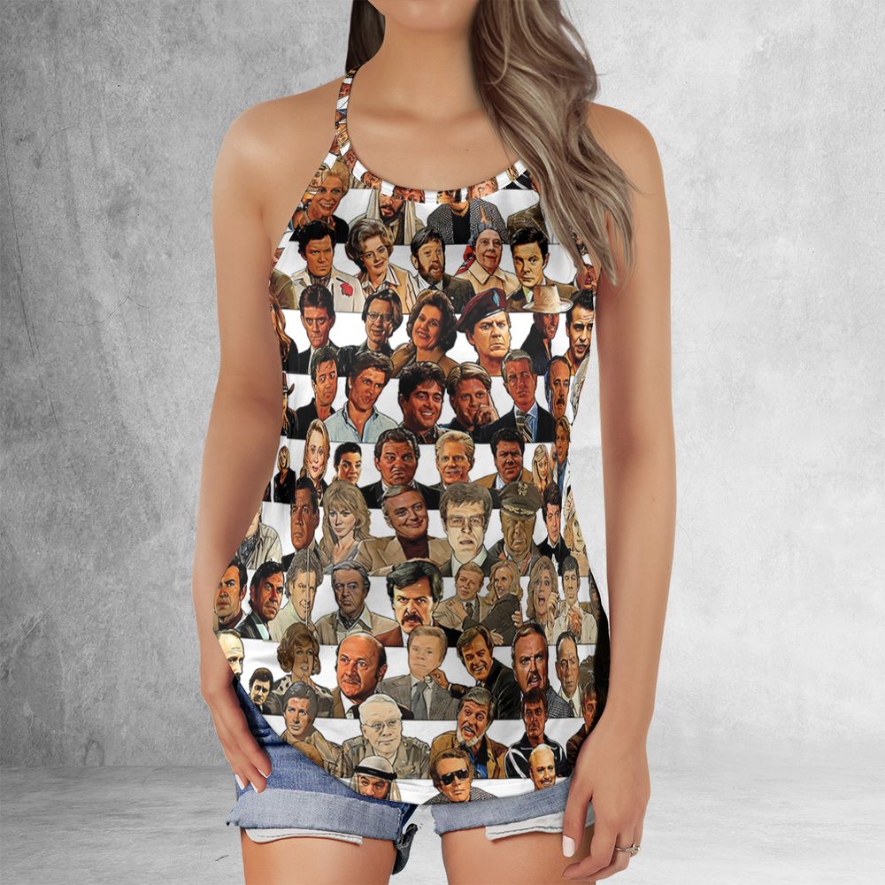 Criss Cross Tank Top - XTCXMLZW -  - 2