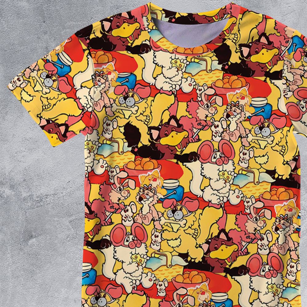 All-Over Print Unisex T-Shirt - UFEFMVXR -  - 2