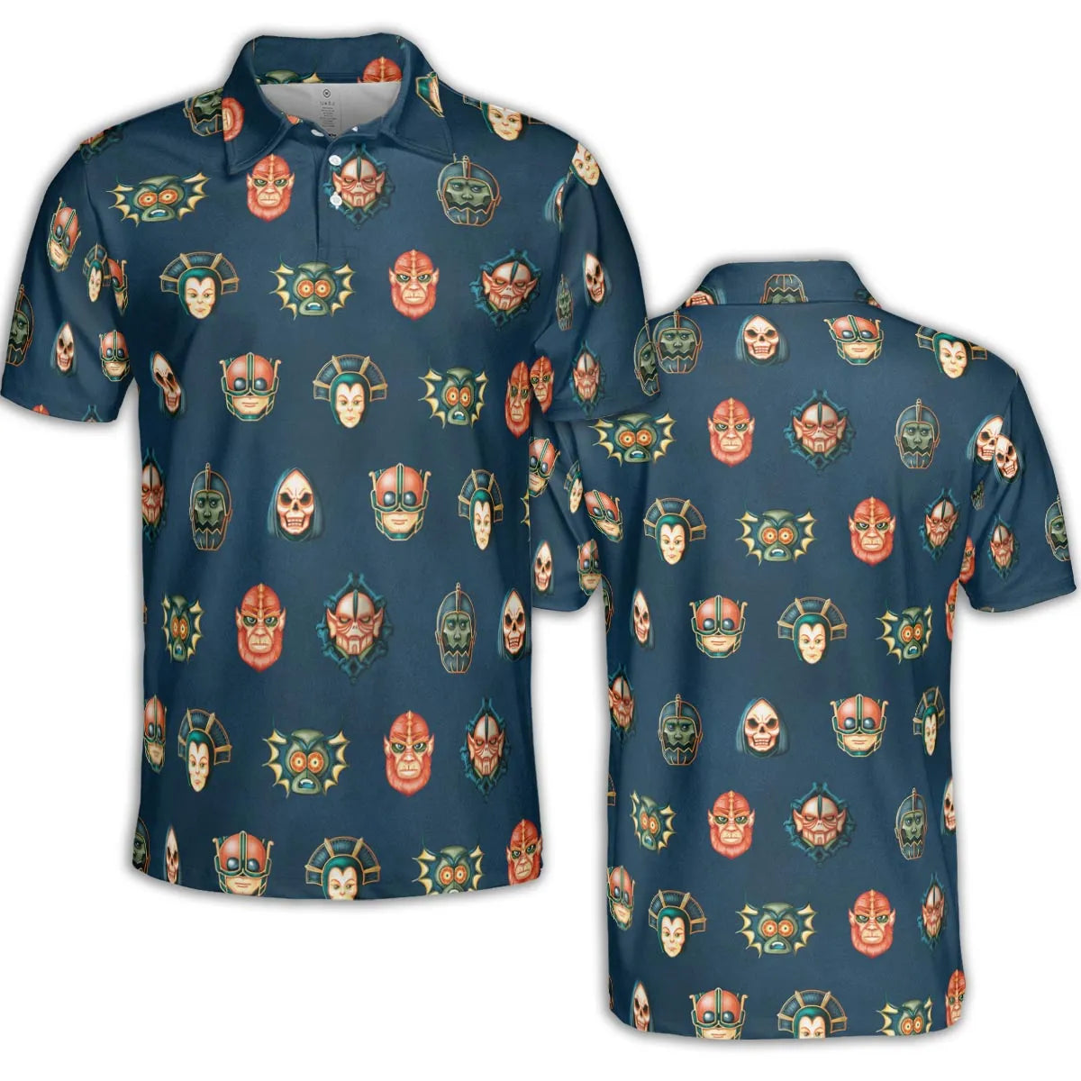 AOP Men/Women Polo Shirt - ER65ZNHS