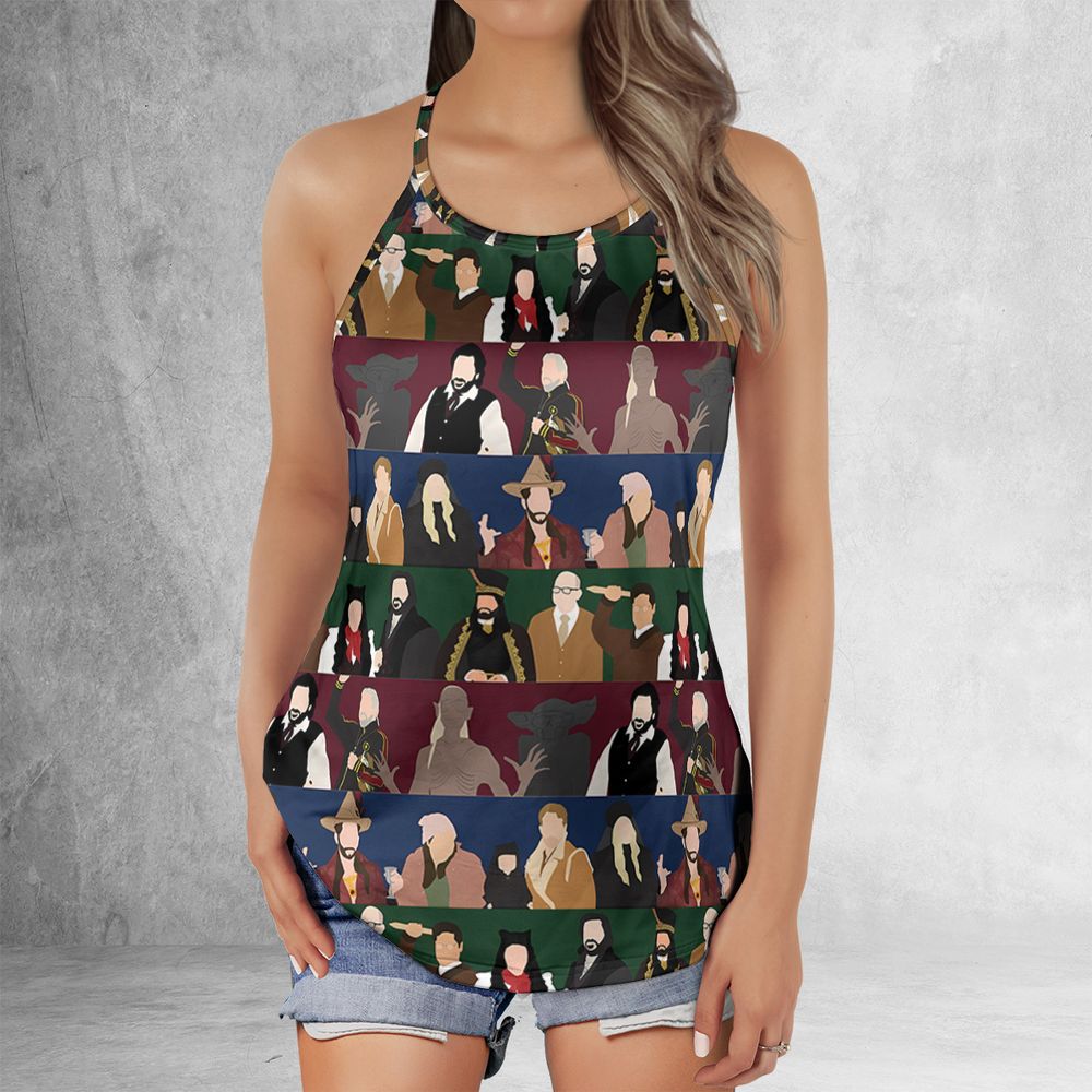 Criss Cross Tank Top - UPDC7CQH -  - 2