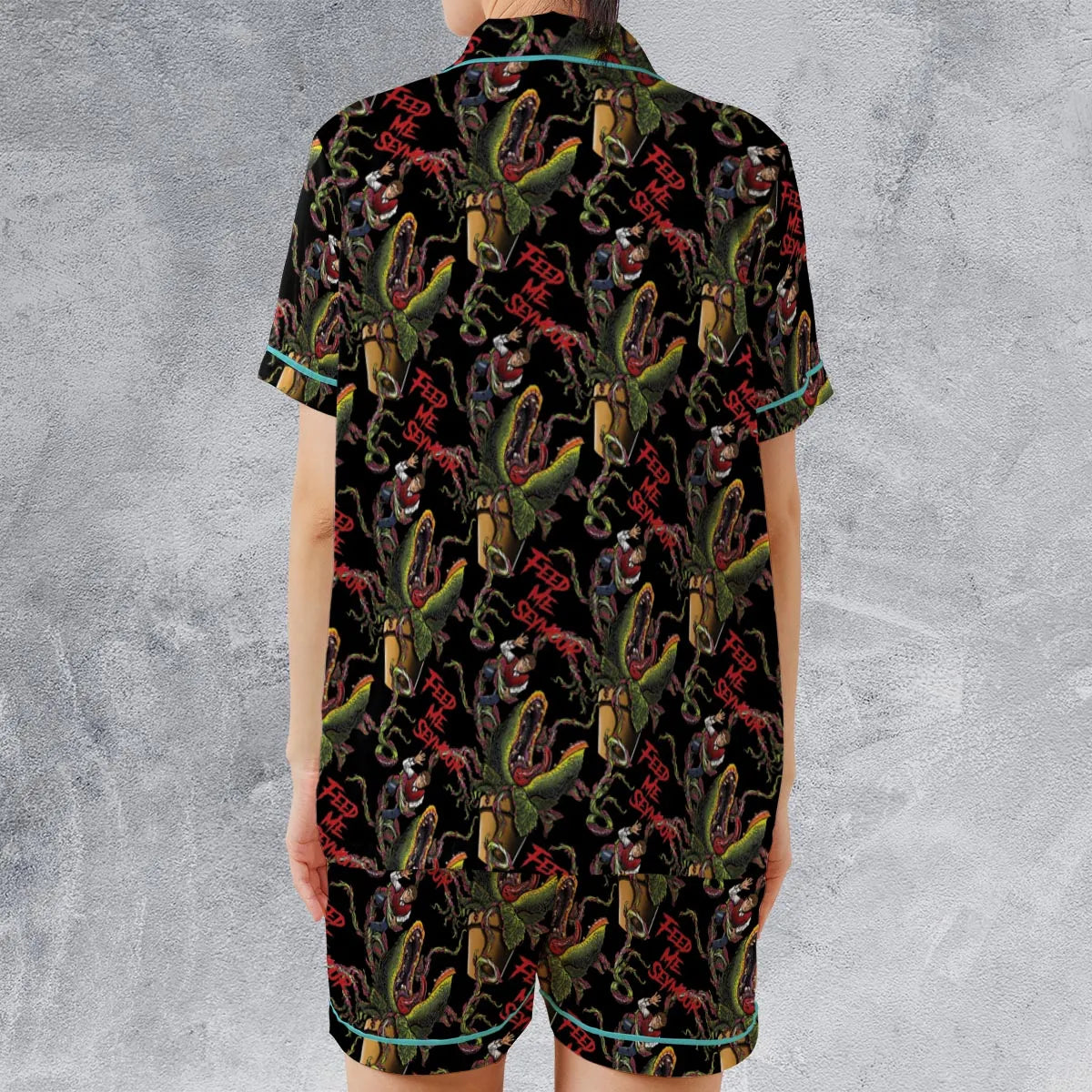 Satin Short-Sleeve Pajamas Set - 2S867JS3