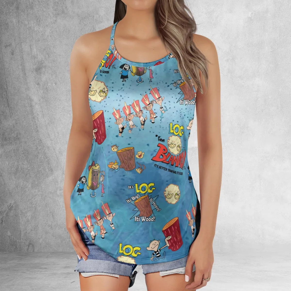 Criss Cross Tank Top - SRCSK8SX