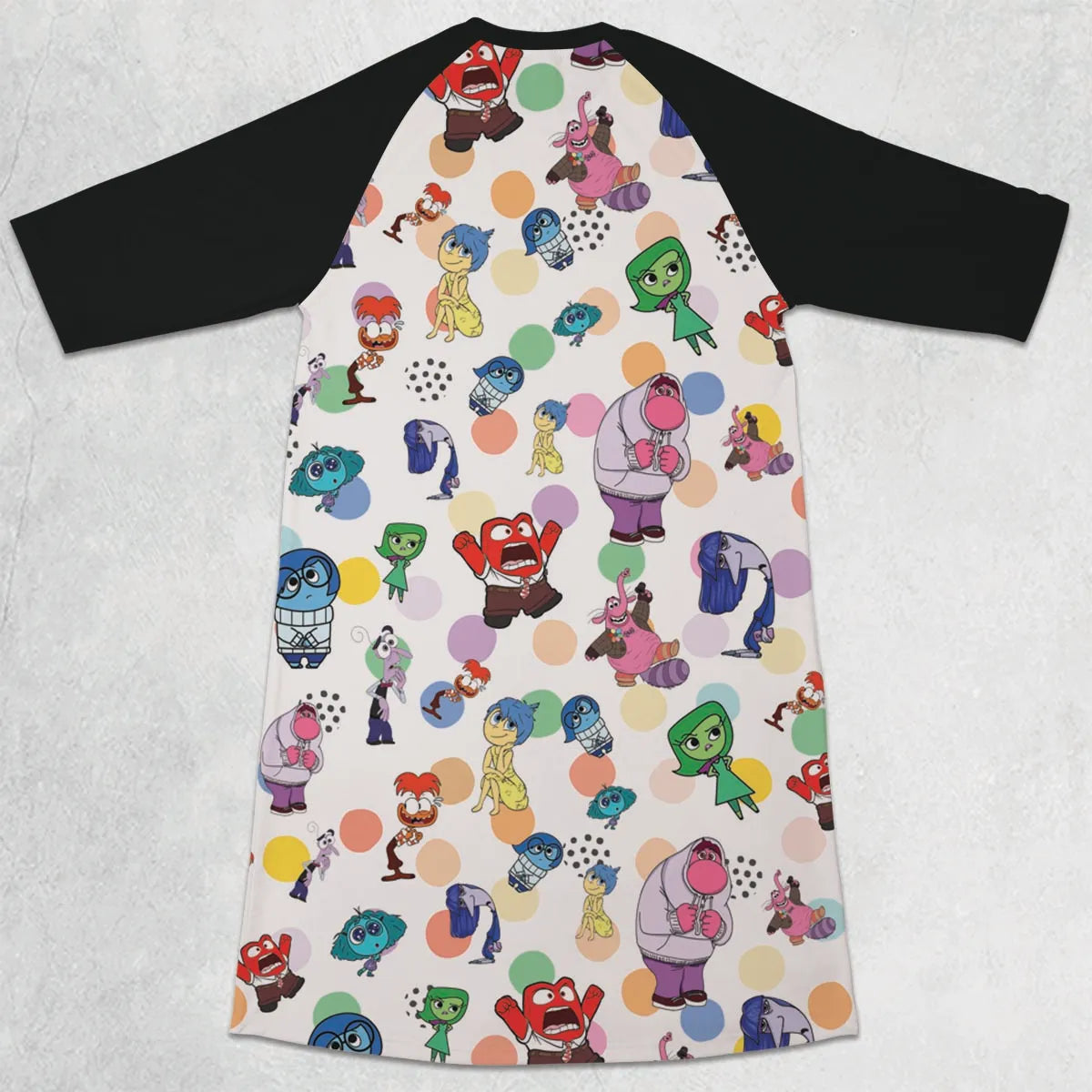 3/4 Sleeve Raglan Dress - TA1Z827Z