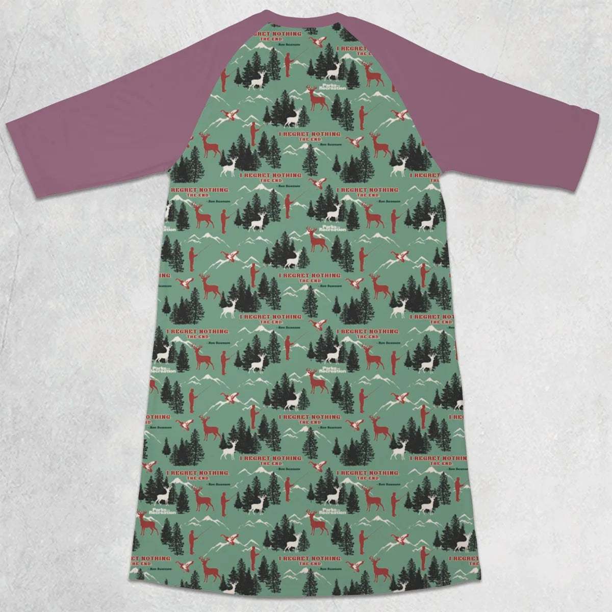 3/4 Sleeve Raglan Dress - 3SJ5Q3LK