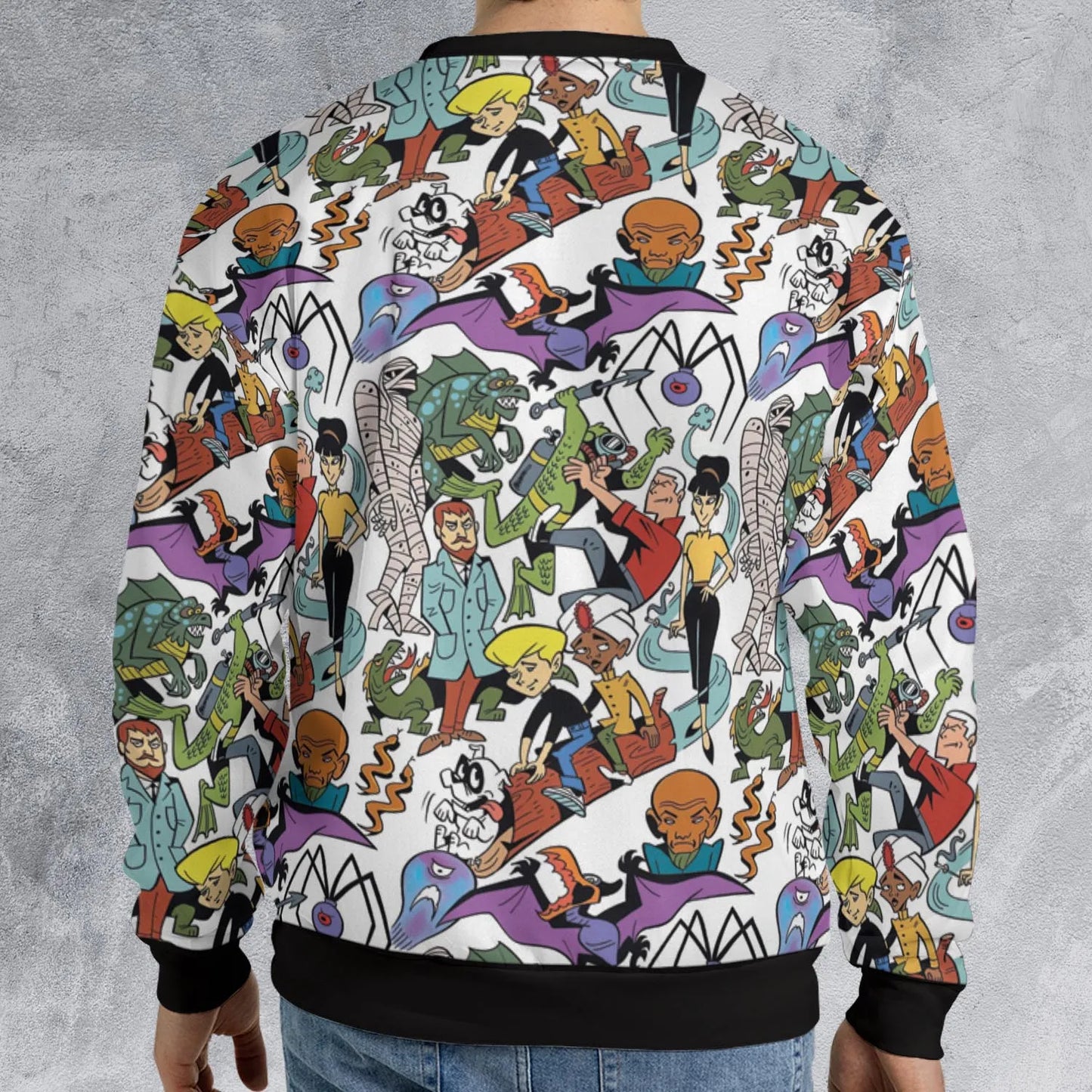 All-over Print Sweatshirt - J22NB8RK