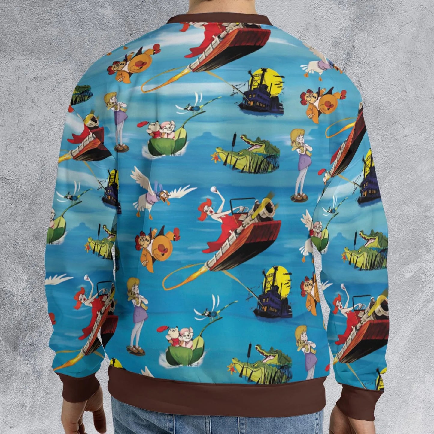 All-over Print Sweatshirt - US3FMAL9