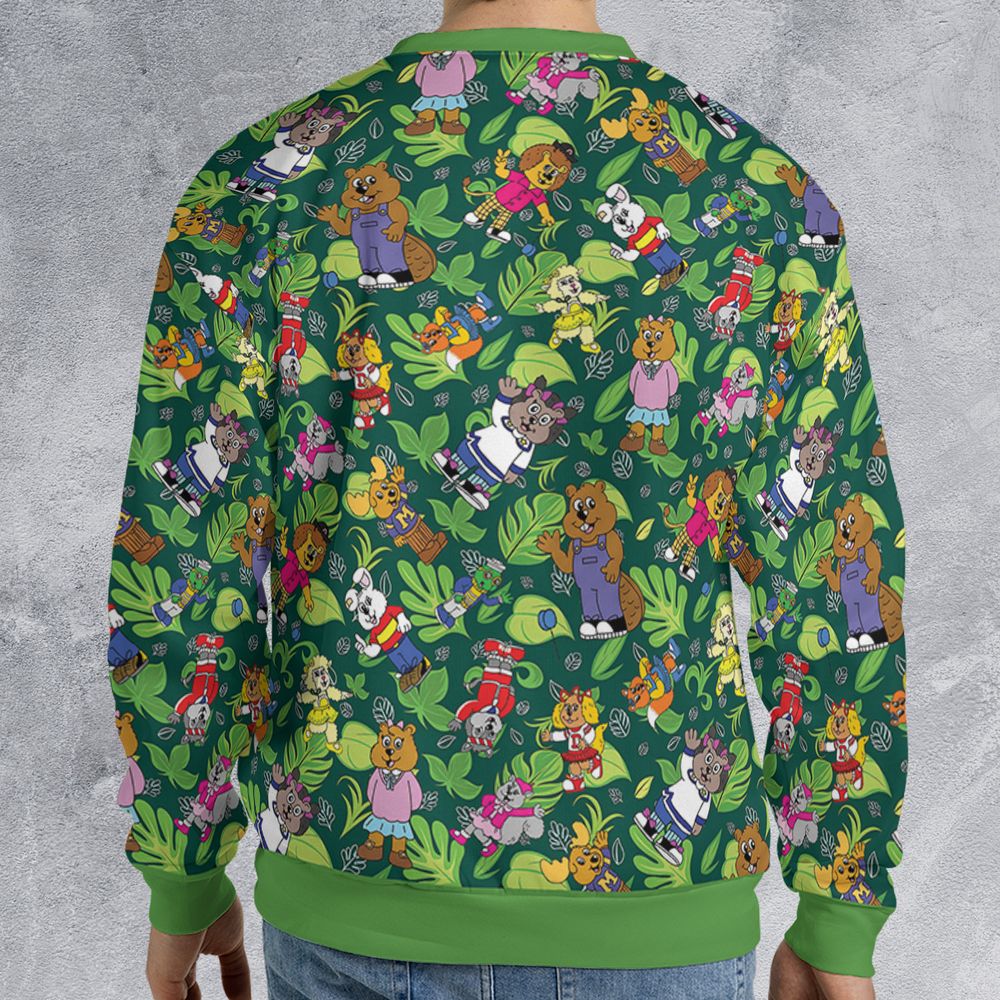 All-over Print Sweatshirt - 1FWG5Y3X -  - 2