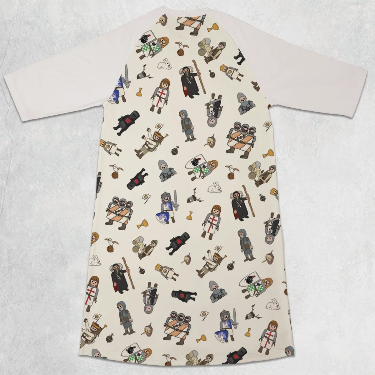 3/4 Sleeve Raglan Dress - GTRJYLXJ