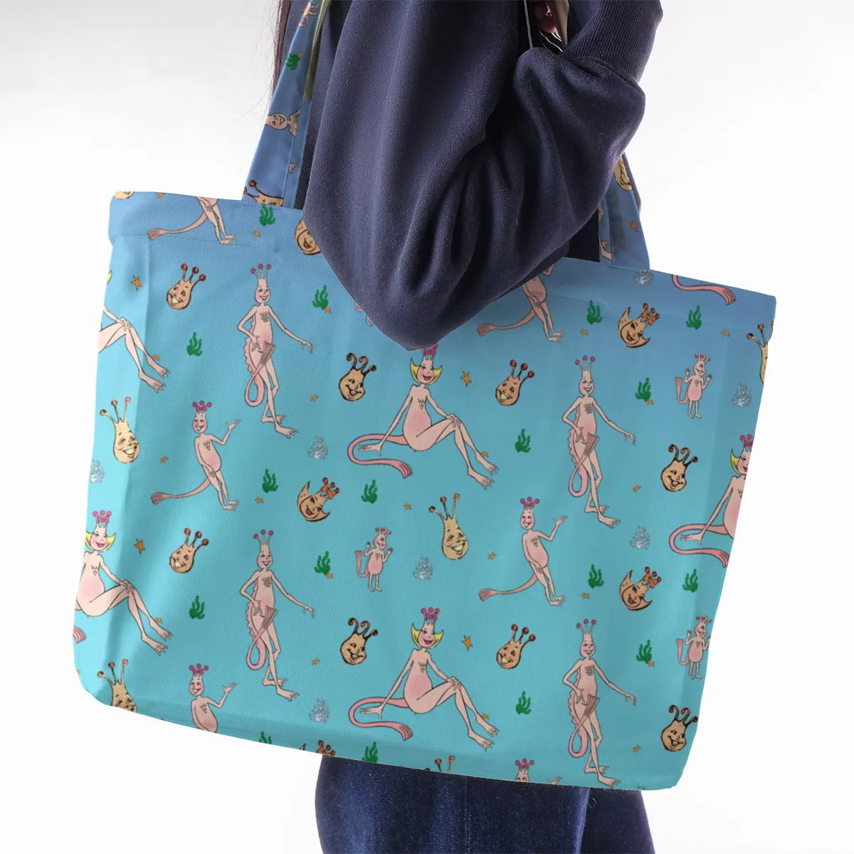 Large Tote Bag - UPDQGPEP
