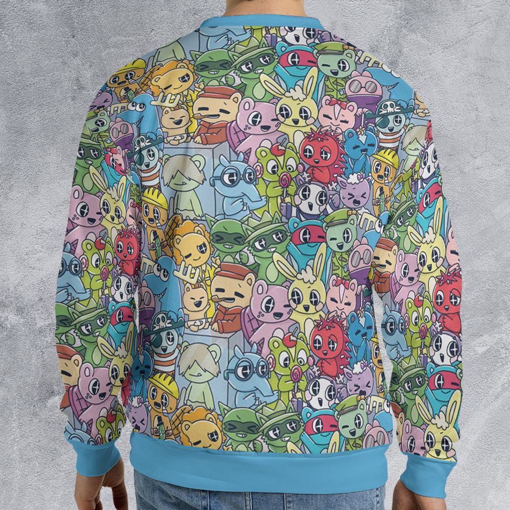 All-over Print Sweatshirt - W3J85TRN -  - 2