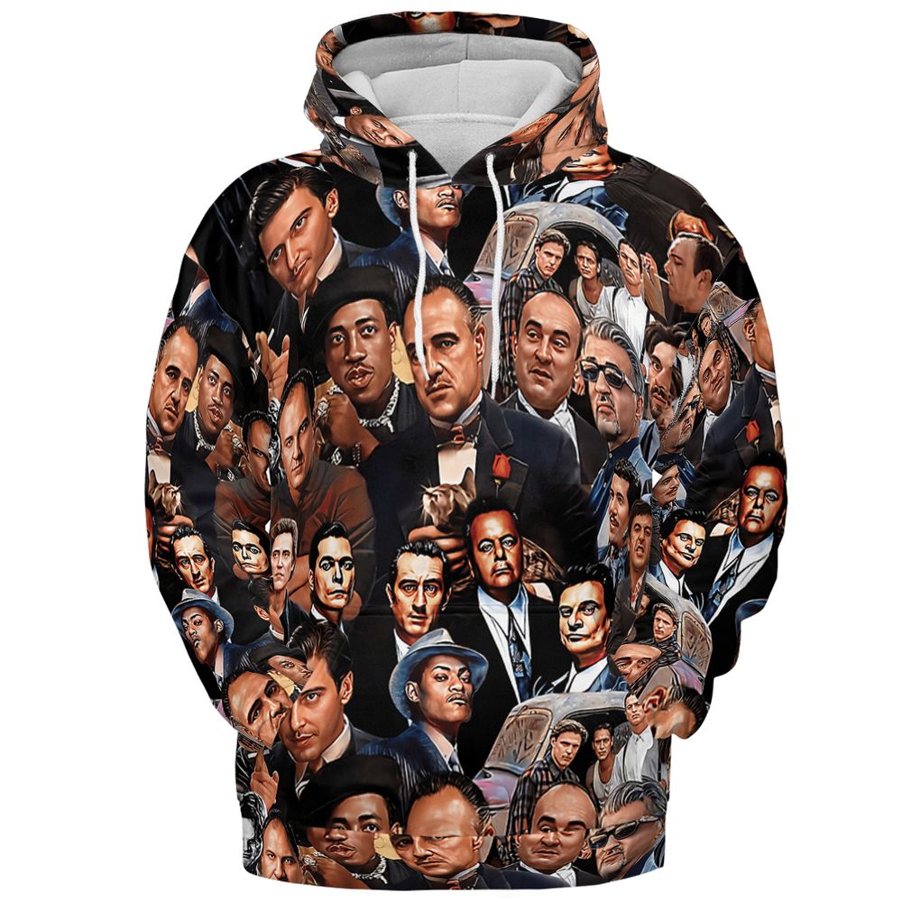 All-over Print Hoodie - YRXCFBHU -  - 2