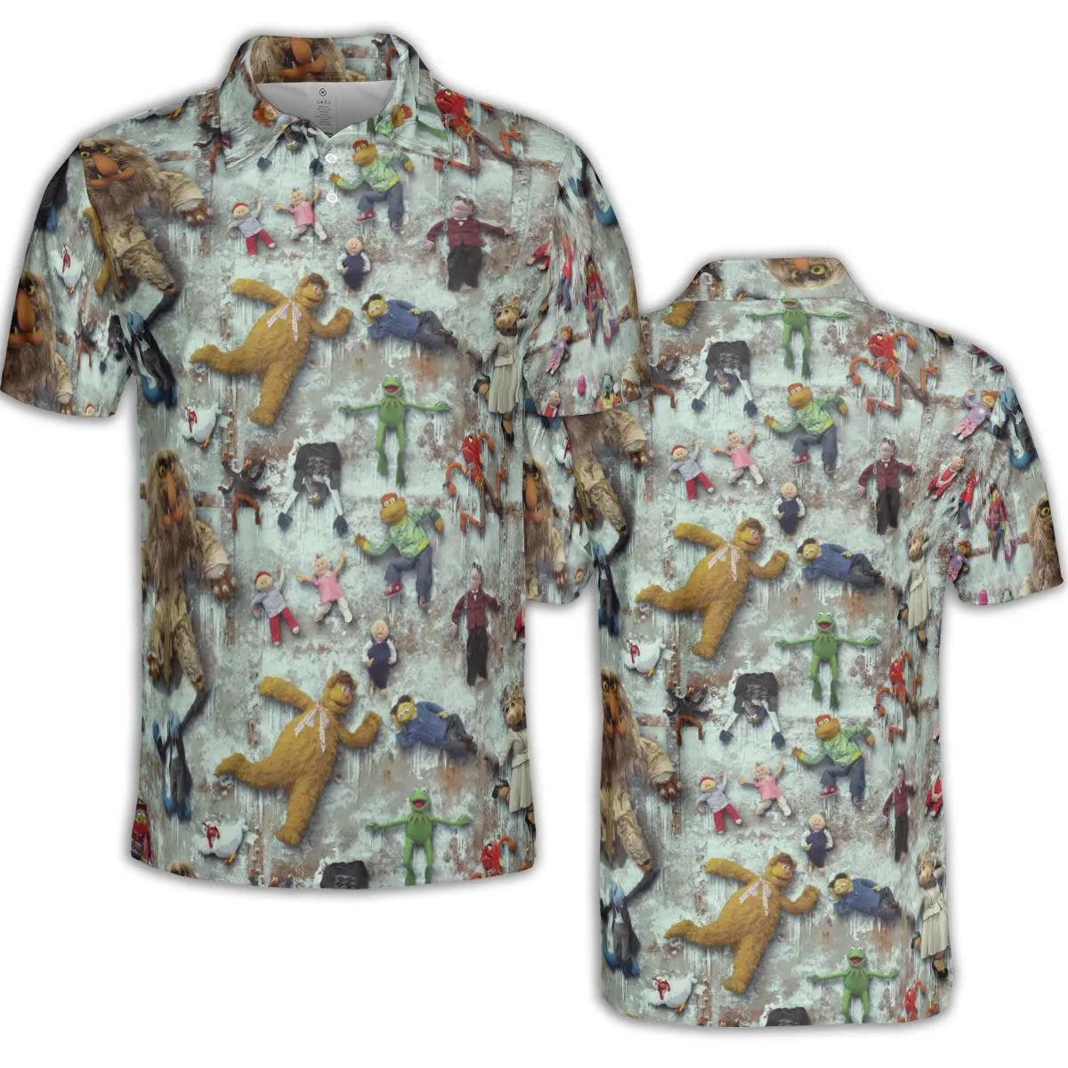 AOP Men/Women Polo Shirt - LBET84JD