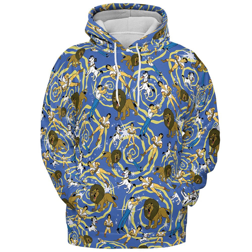 All-over Print Hoodie - U51RBQ2C -  - 2