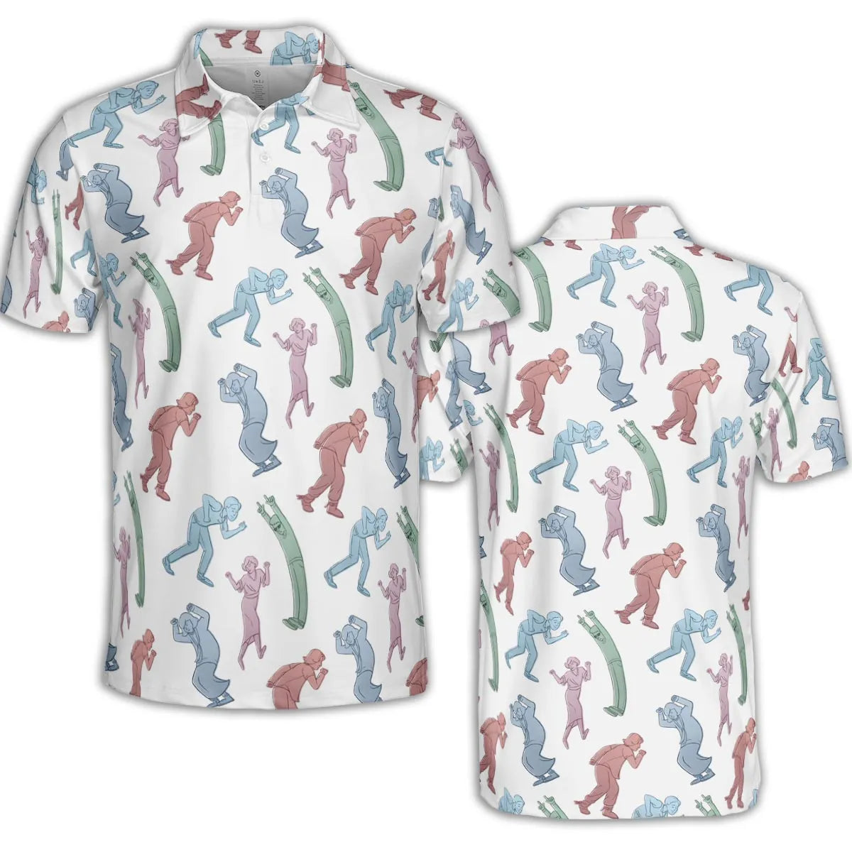 AOP Men/Women Polo Shirt - LRG2KKQD