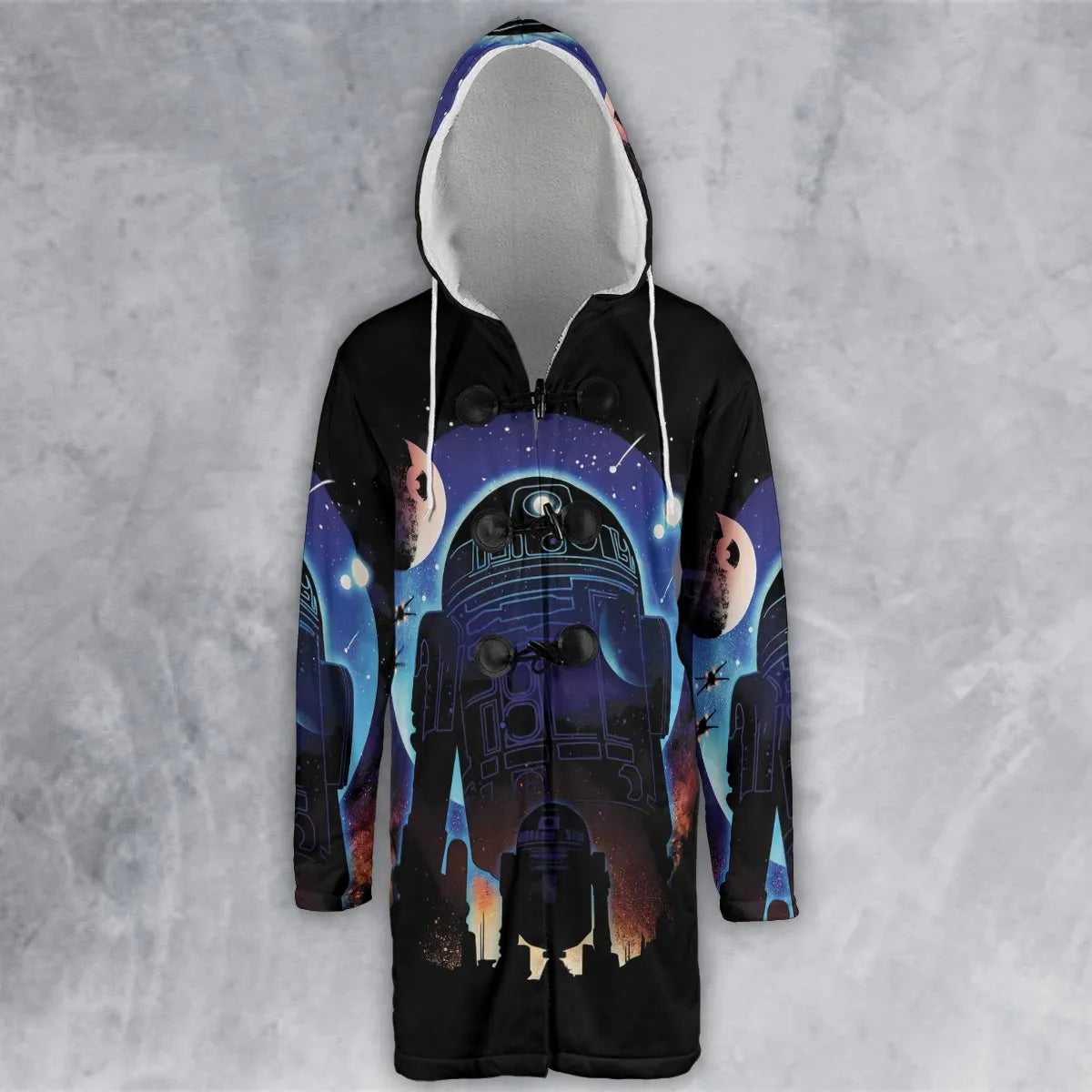 Hooded Cloak Coat - UXBMGVA3