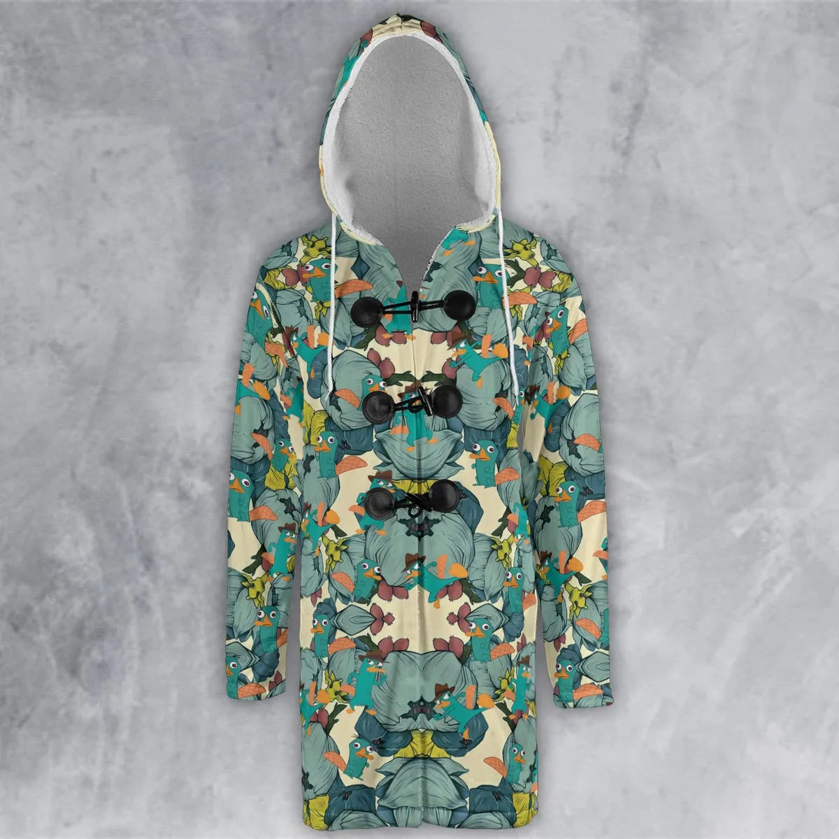 Hooded Cloak Coat - AFDKHL1W