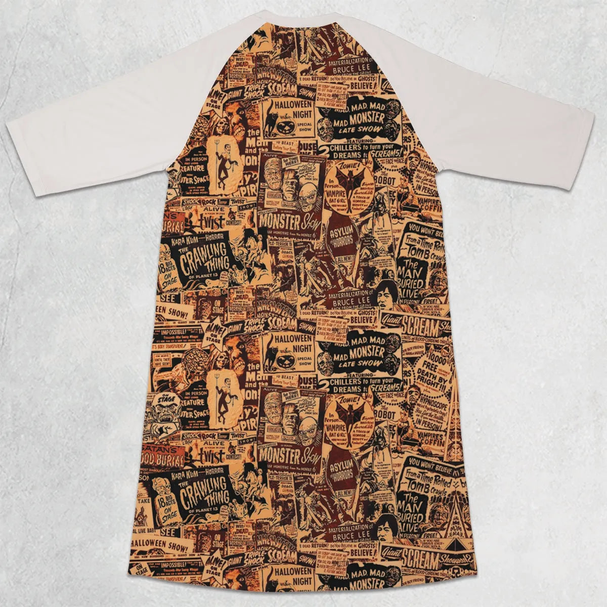 3/4 Sleeve Raglan Dress - N2UZSTSE