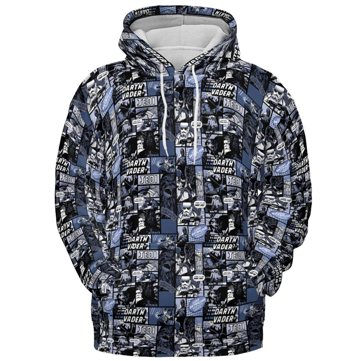 All-over Print Hoodie - QZXCBLTR