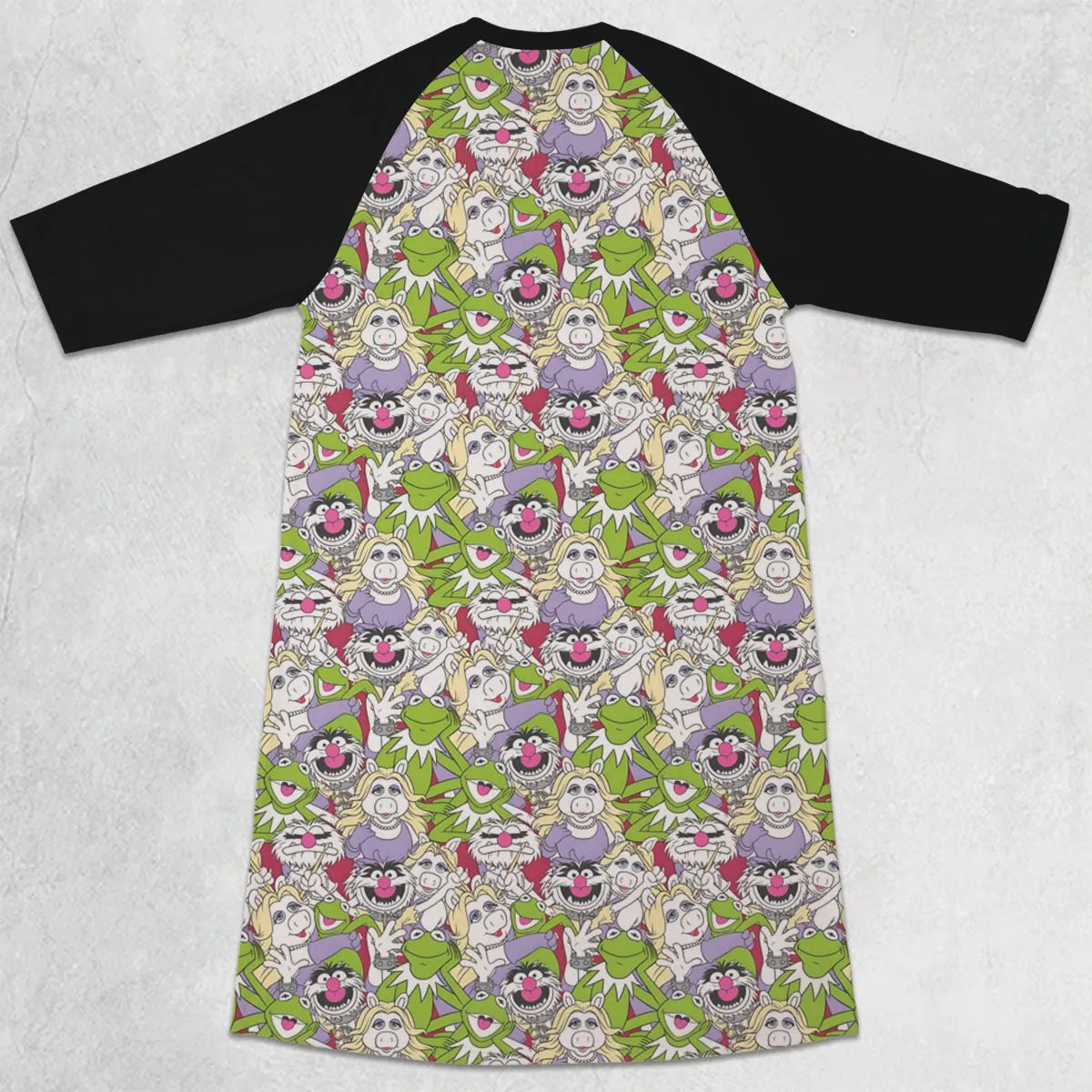 3/4 Sleeve Raglan Dress - F7LQY2N9