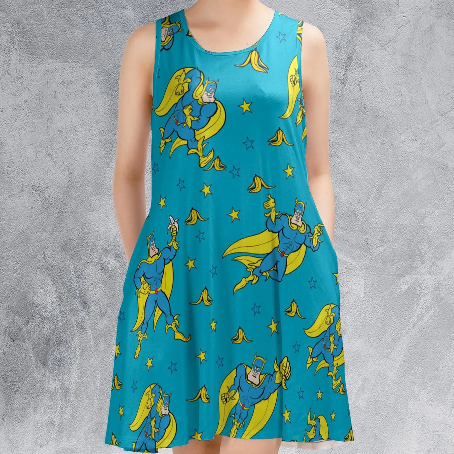 Sleeveless Dress - Z13K6L9E