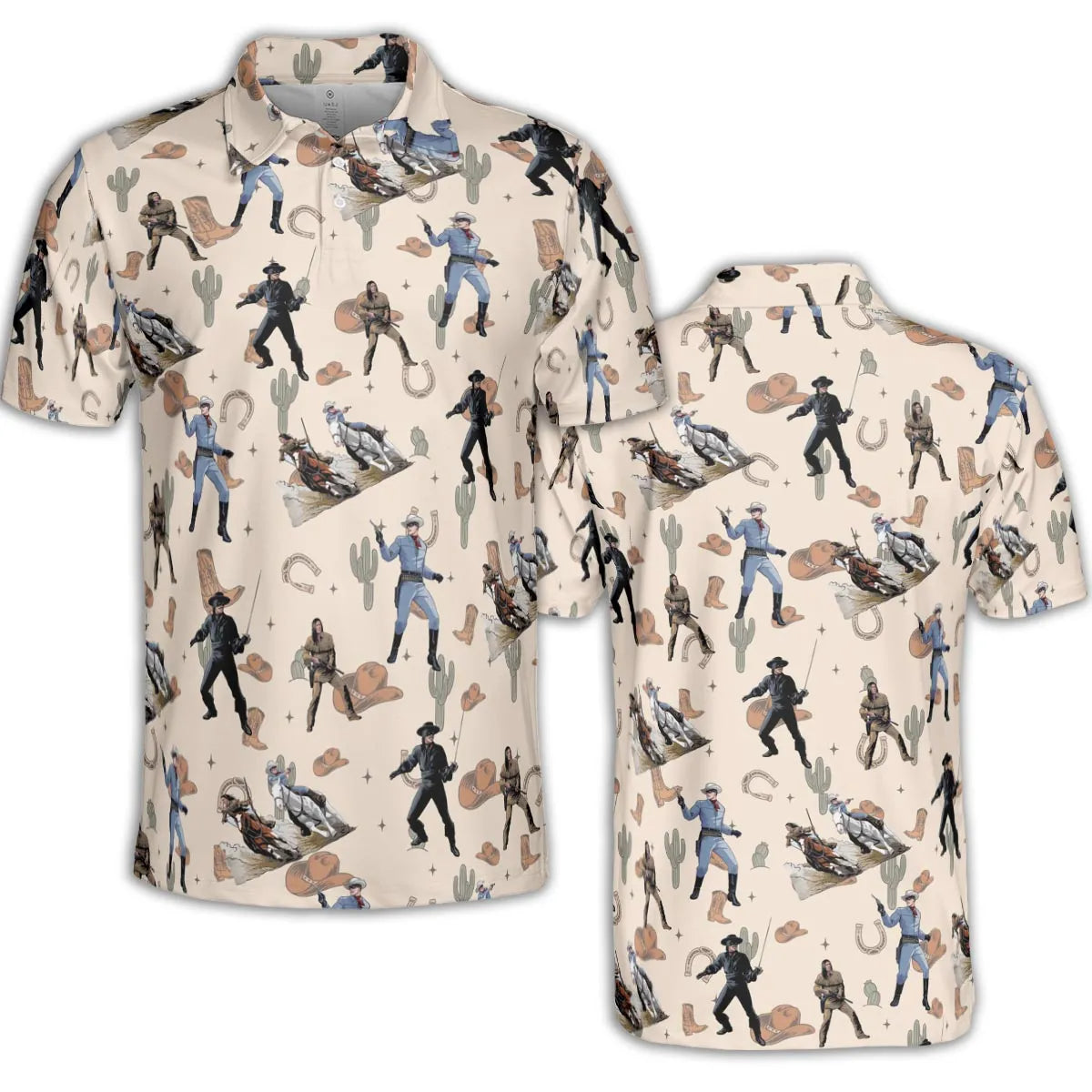 AOP Men/Women Polo Shirt - G5DG7ZTE
