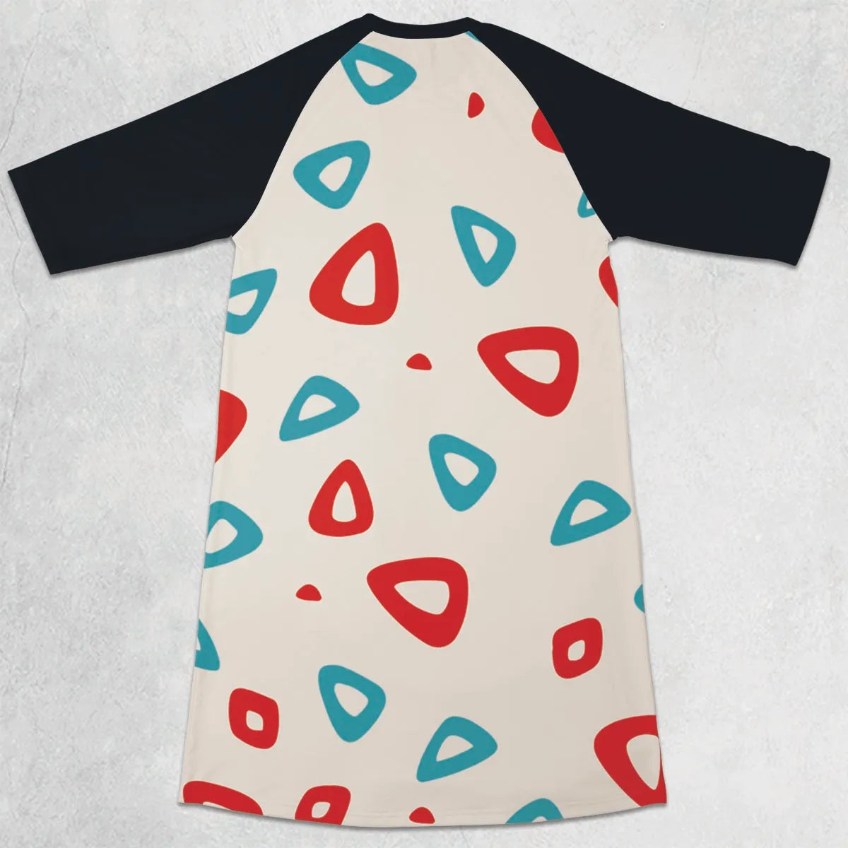 3/4 Sleeve Raglan Dress - GVPR7J7A