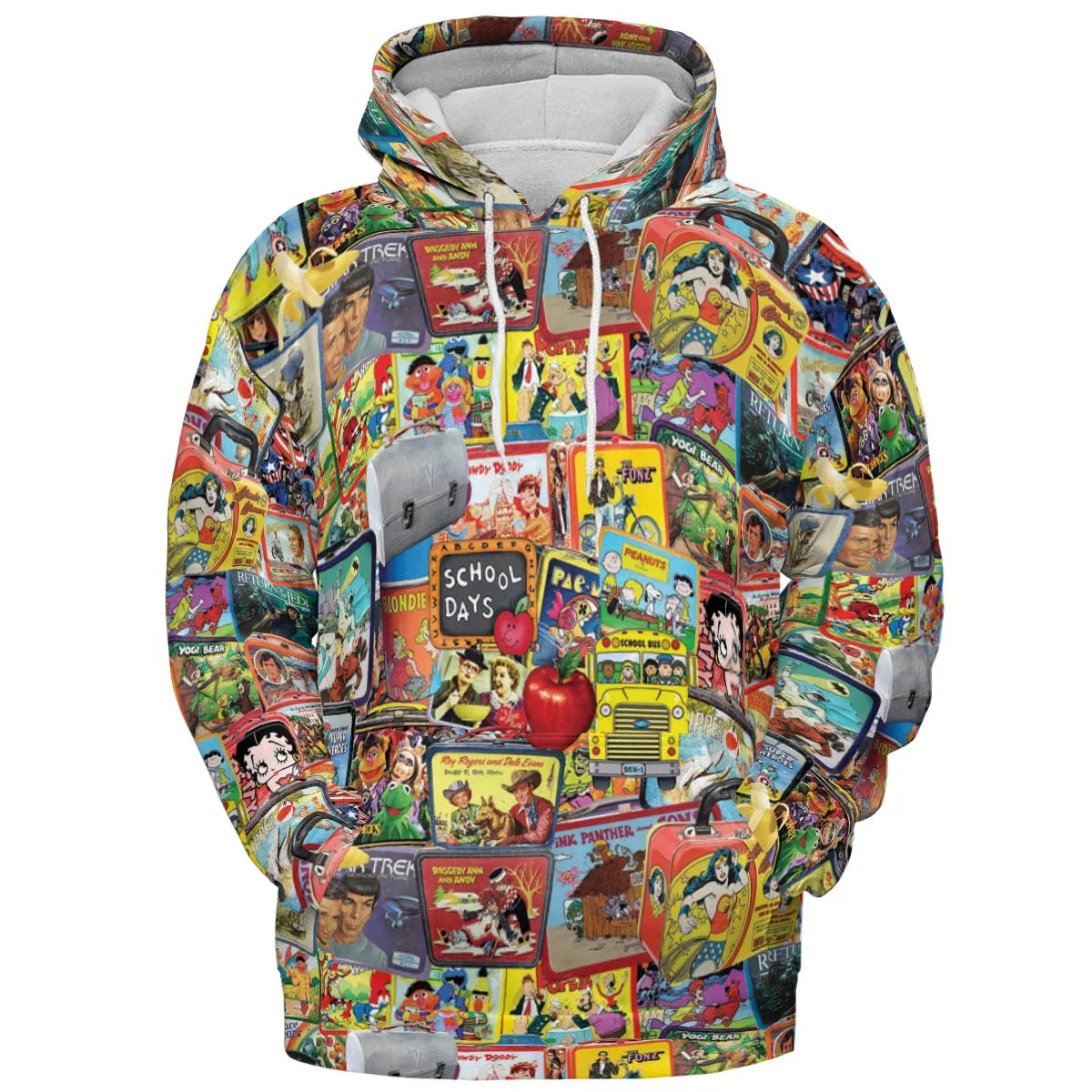 All-over Print Hoodie - PTYWWZYU