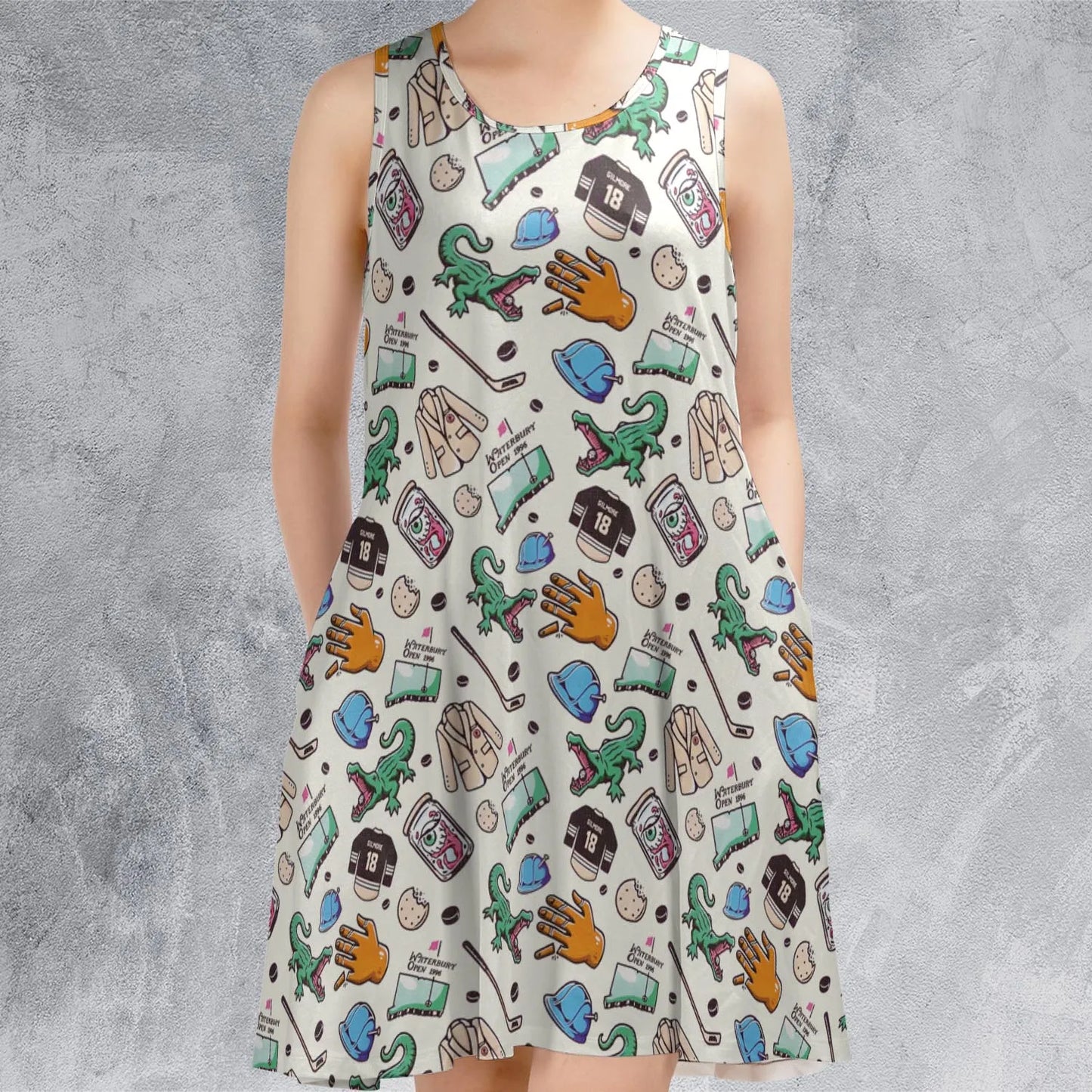 Sleeveless Dress - DMSW721Z