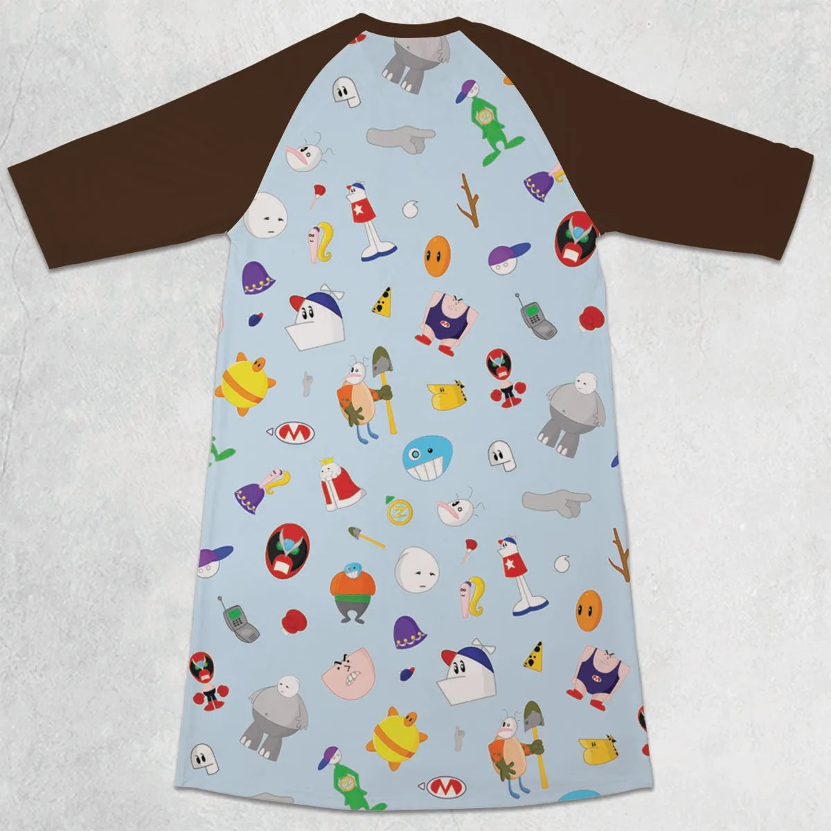 3/4 Sleeve Raglan Dress - LQ3WDVJL