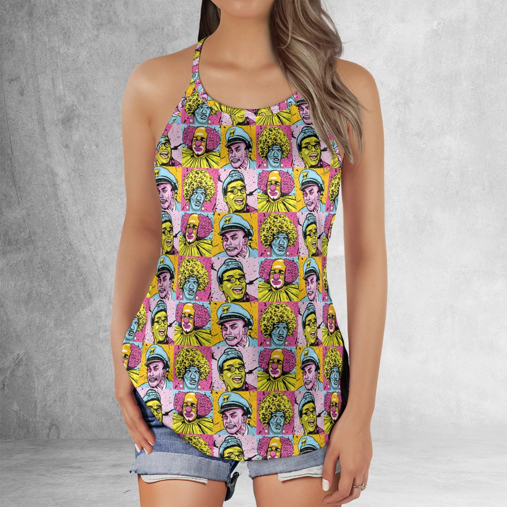 Criss Cross Tank Top - EV34284W -  - 2