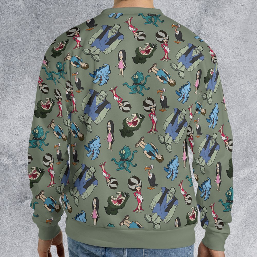 All-over Print Sweatshirt - RXQP71FQ -  - 2