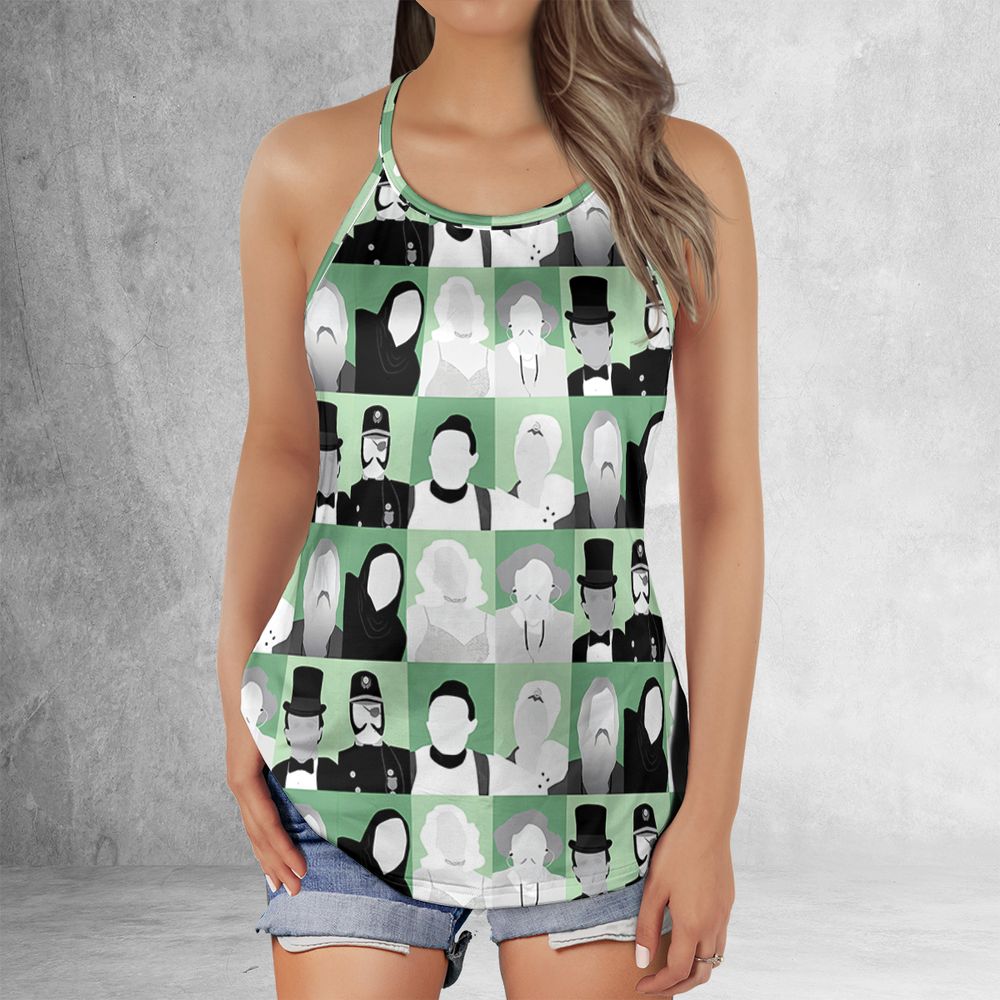 Criss Cross Tank Top - XME6KVM8 -  - 2