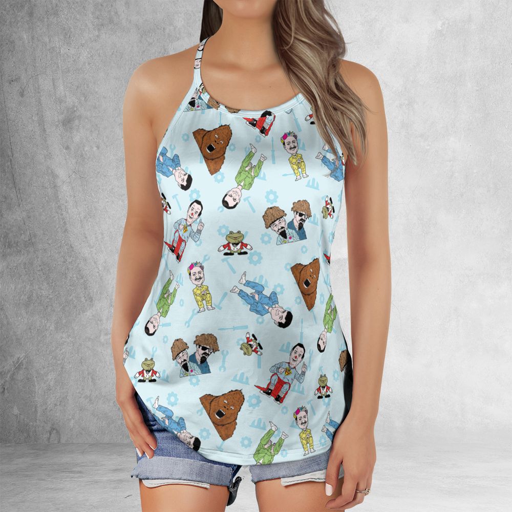 Criss Cross Tank Top - NLUFSATP -  - 2