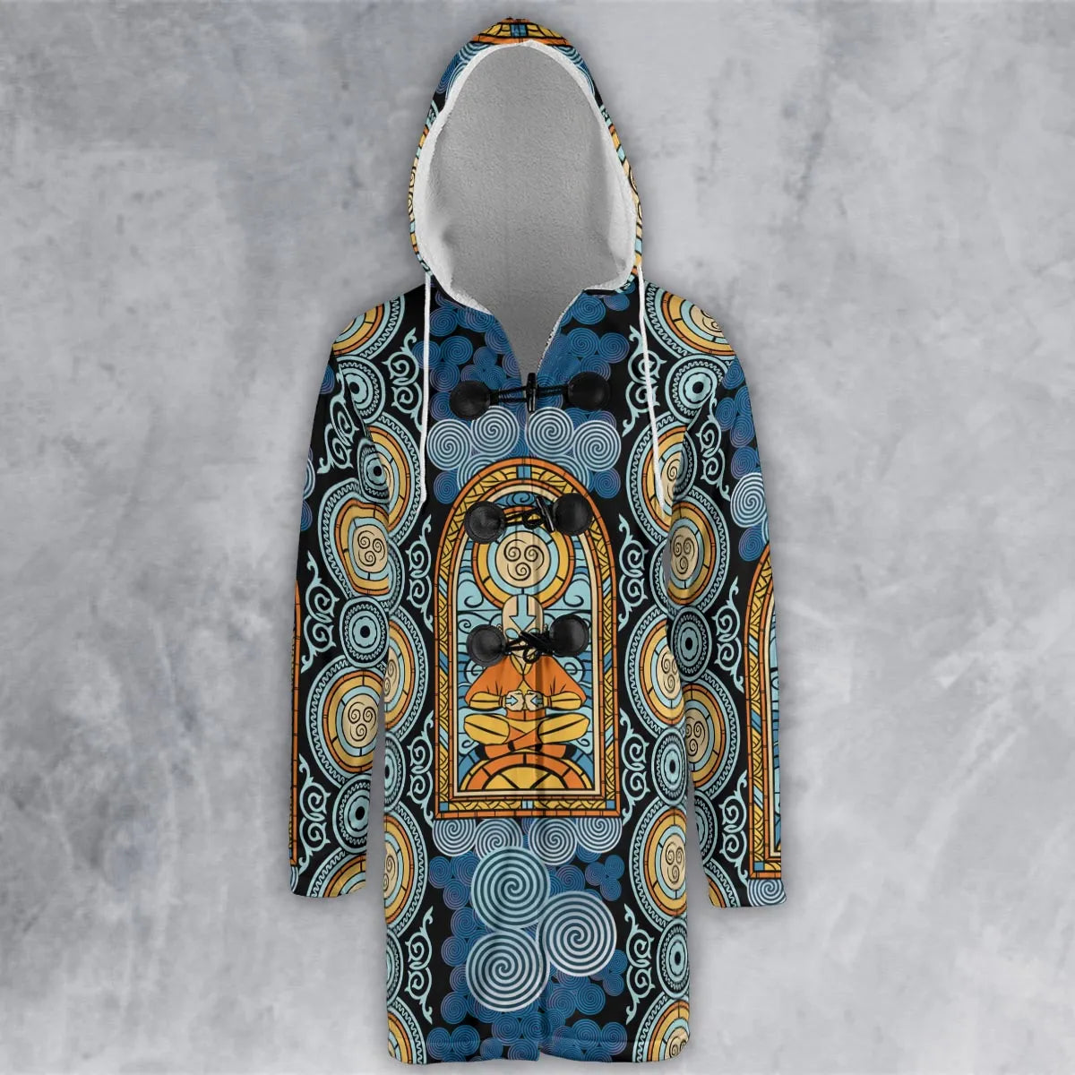 Hooded Cloak Coat - FX1AU94E