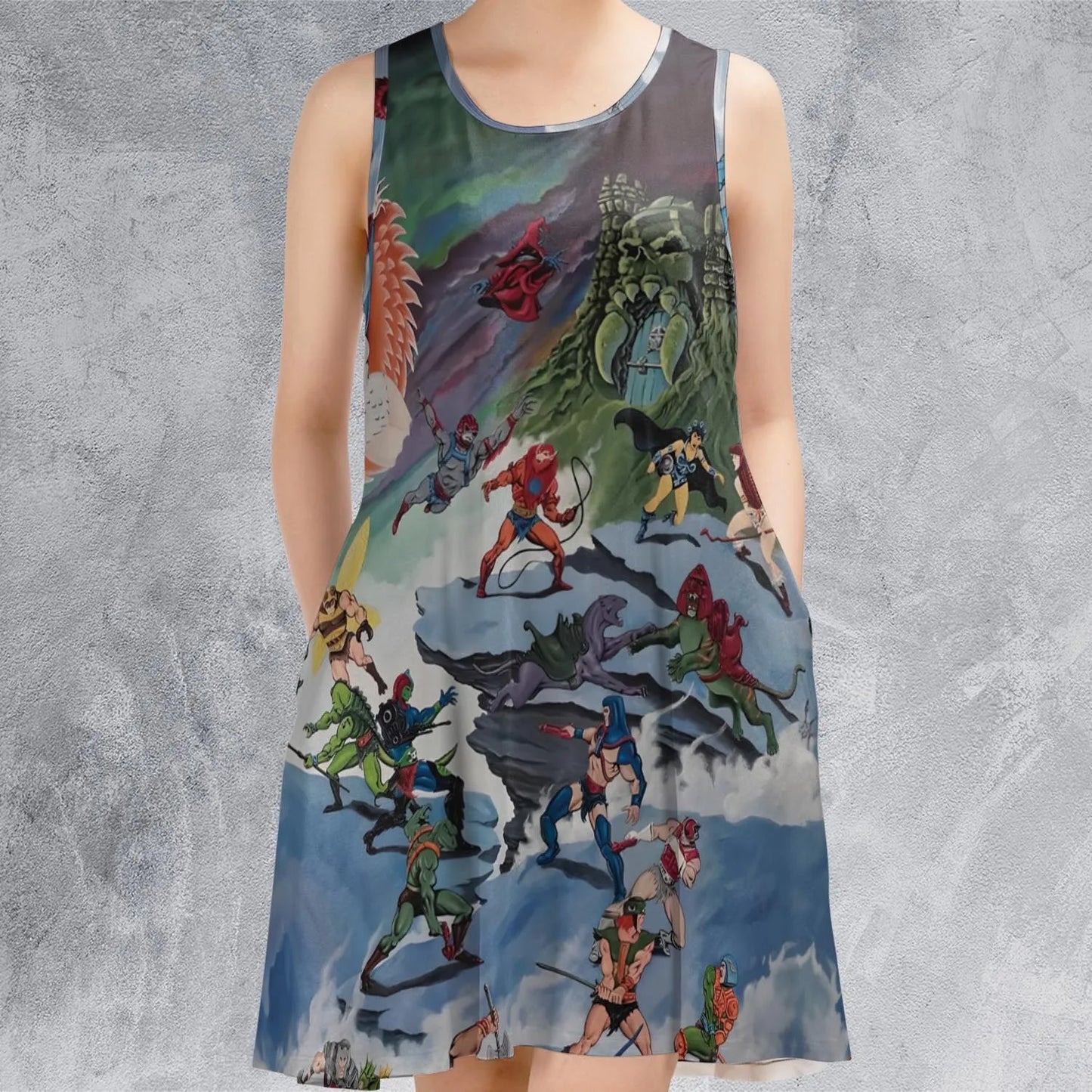 Sleeveless Dress - CC8J9627