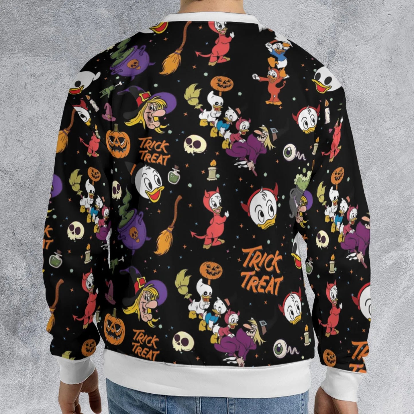 All-over Print Sweatshirt - UQ73HLRW