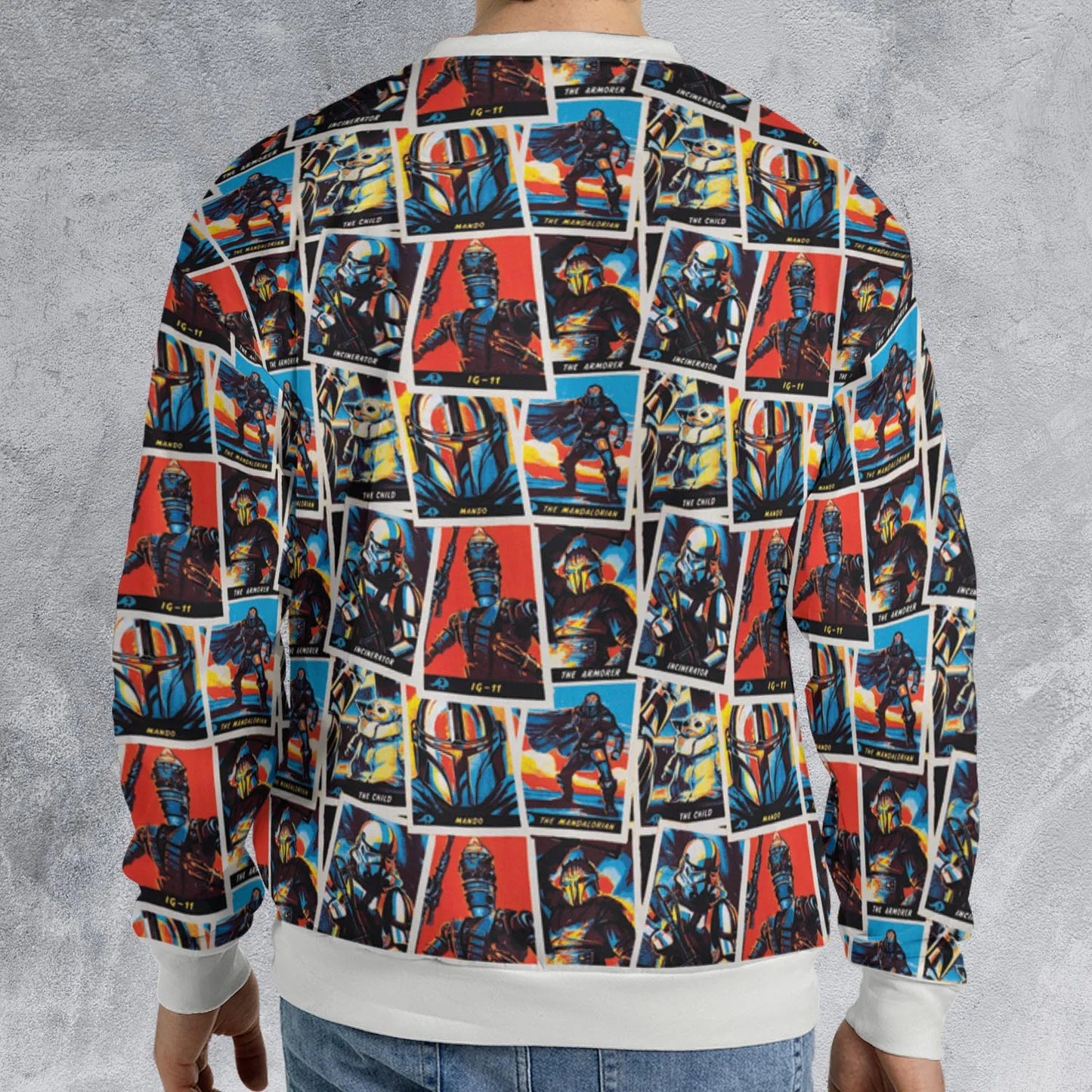 All-over Print Sweatshirt - P8WAXA1X