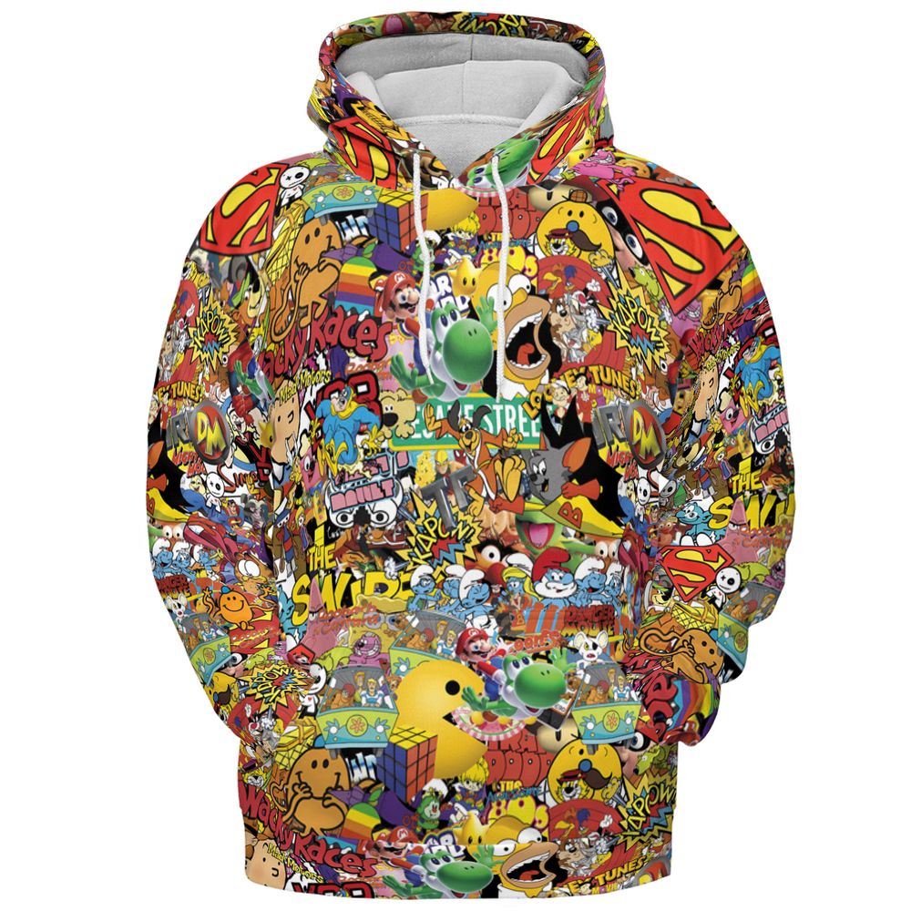 All-over Print Hoodie - DGBKZJ4D -  - 2
