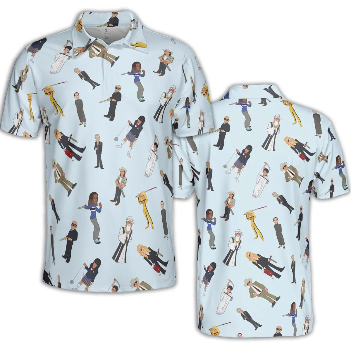 AOP Men/Women Polo Shirt - FRC3L3MP