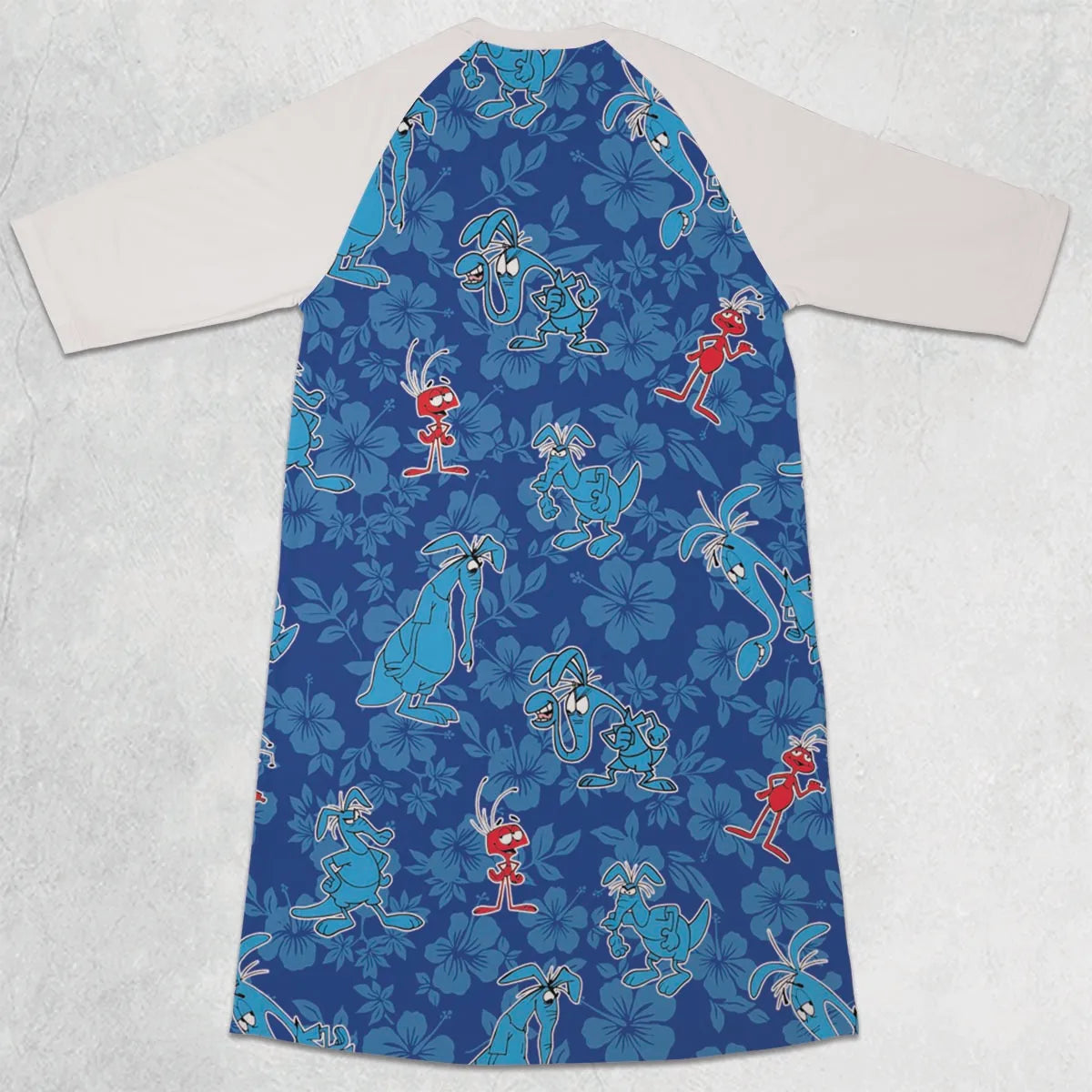 3/4 Sleeve Raglan Dress - MP3VLCN8