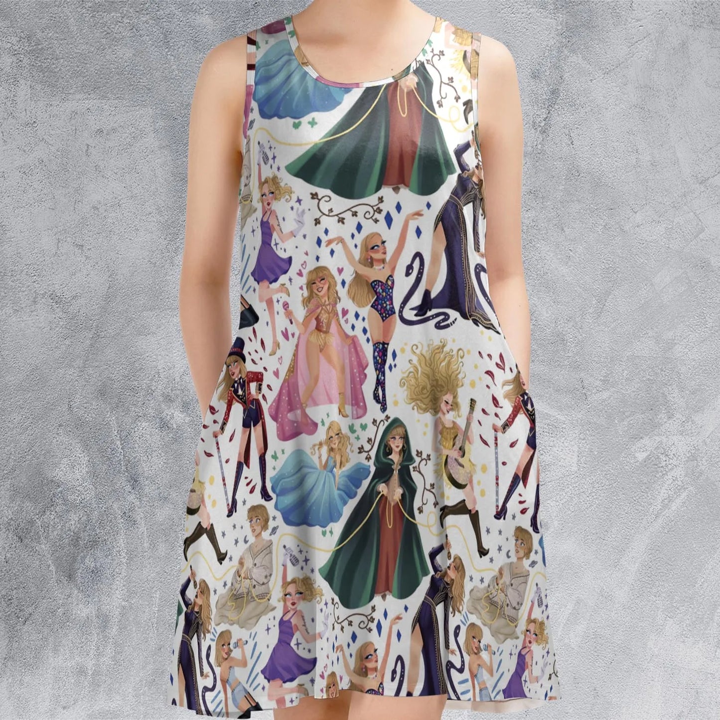 Sleeveless Dress - M1Z8LBHU