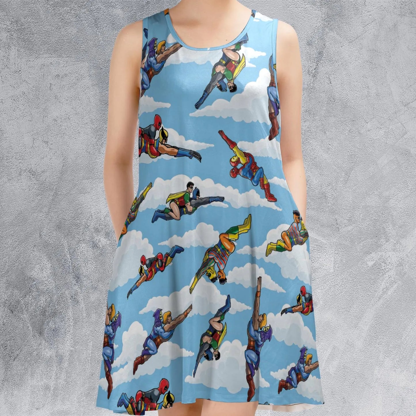 Sleeveless Dress - HTWCA5D5