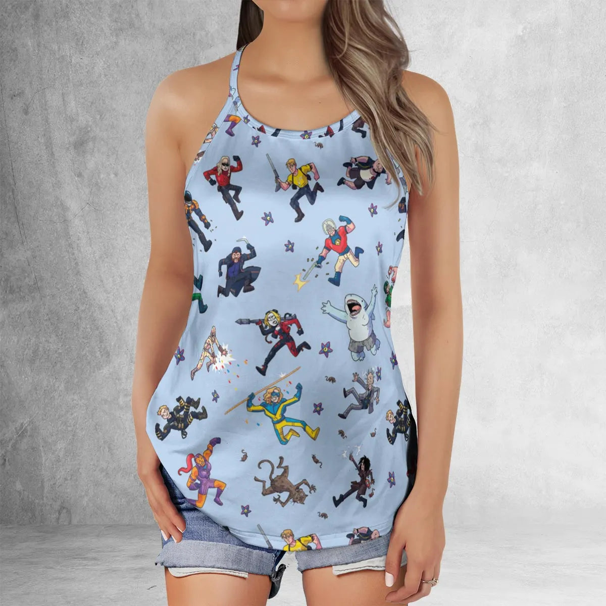 Criss Cross Tank Top - UUZ1AQT4