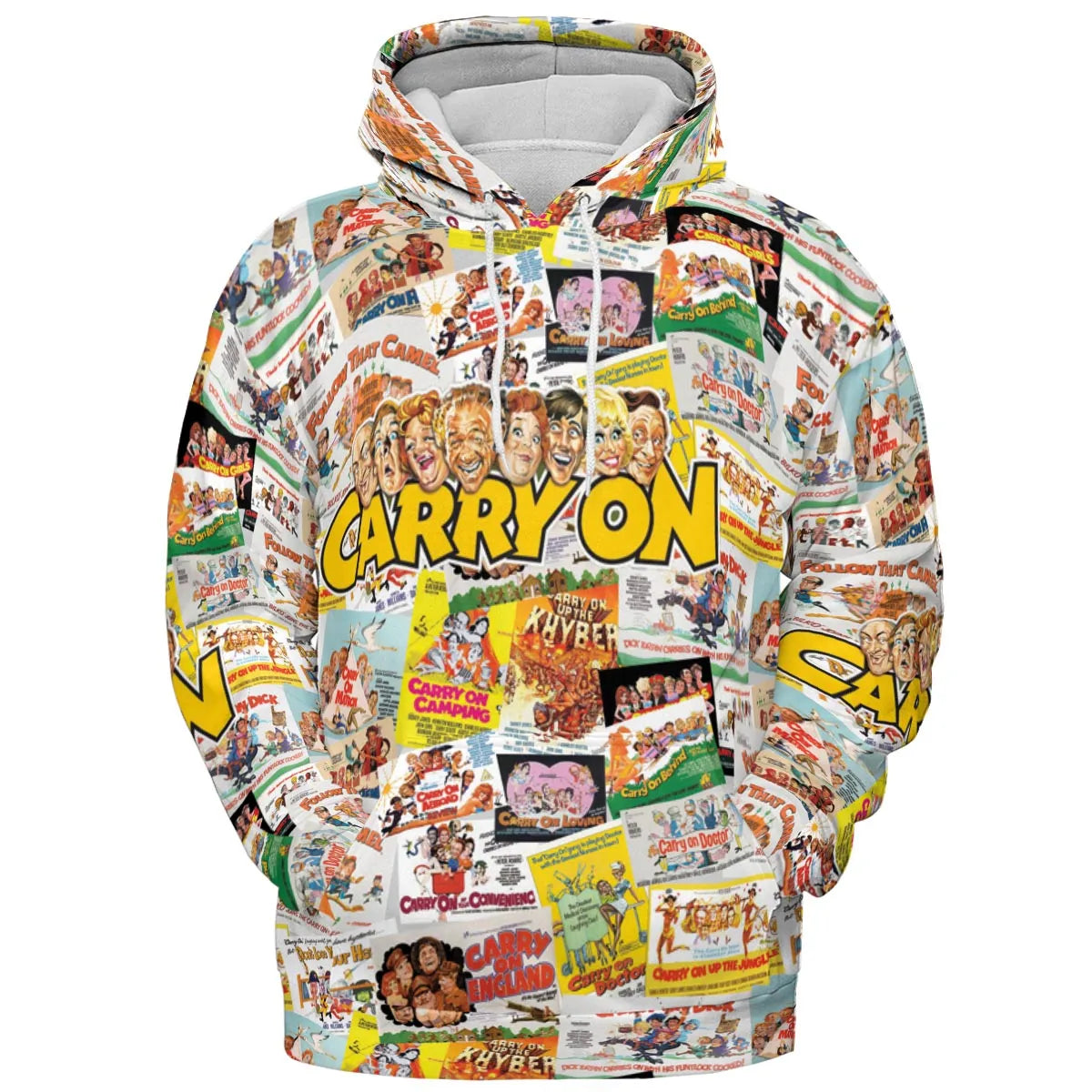All-over Print Hoodie - LEQFQSHY