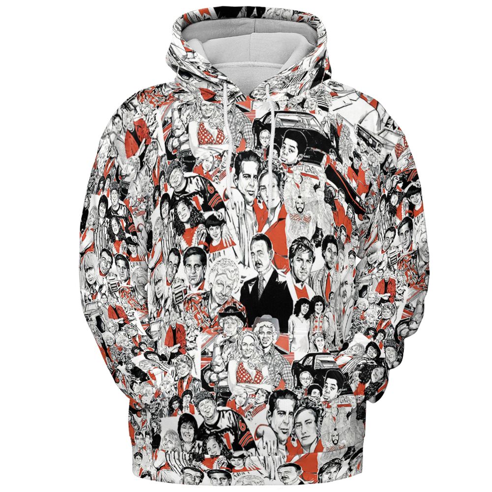 All-over Print Hoodie - 64RHRLQ4 -  - 2
