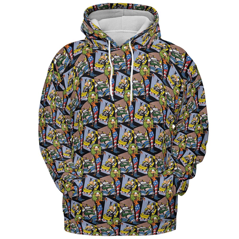 All-over Print Hoodie - WNGUCZM2 -  - 2