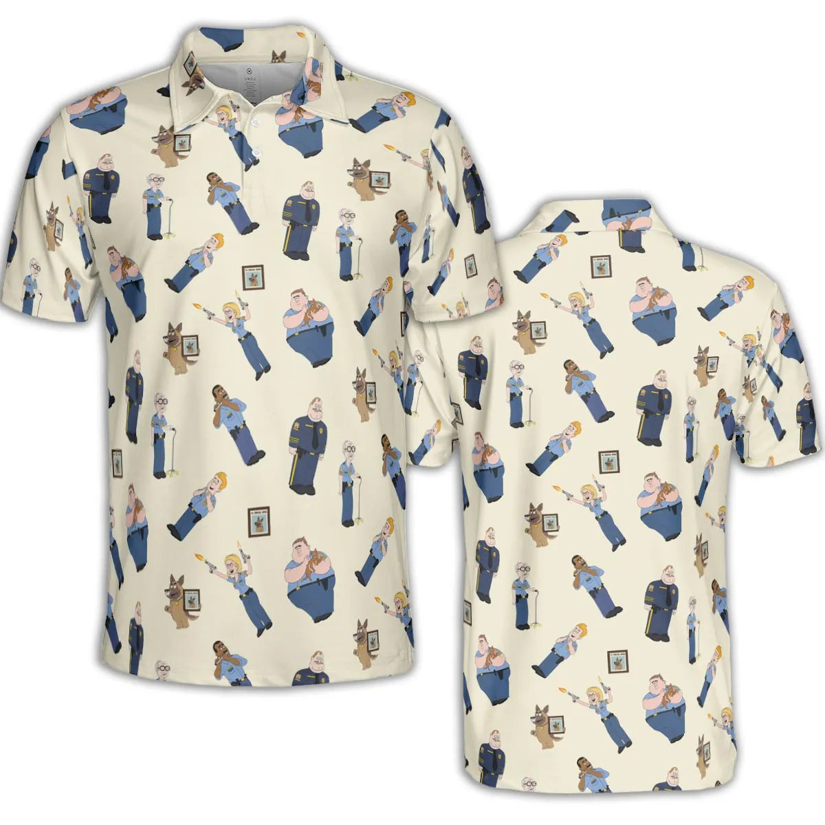 AOP Men/Women Polo Shirt - W2NP665L