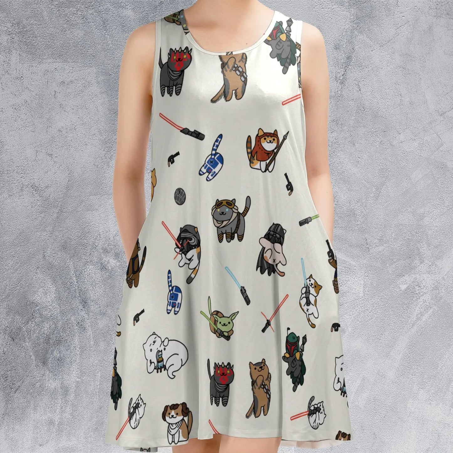 Sleeveless Dress - HVVT48MX